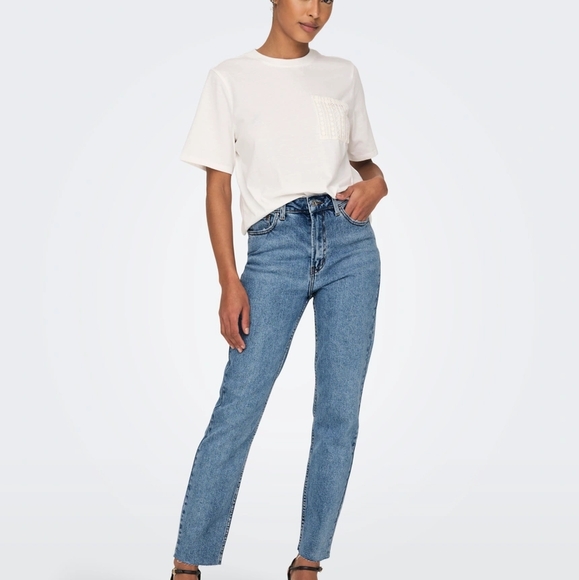 Only High Rise Blue Jeans - Picture 2 of 5